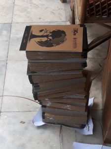 notebooks made of recycled paper